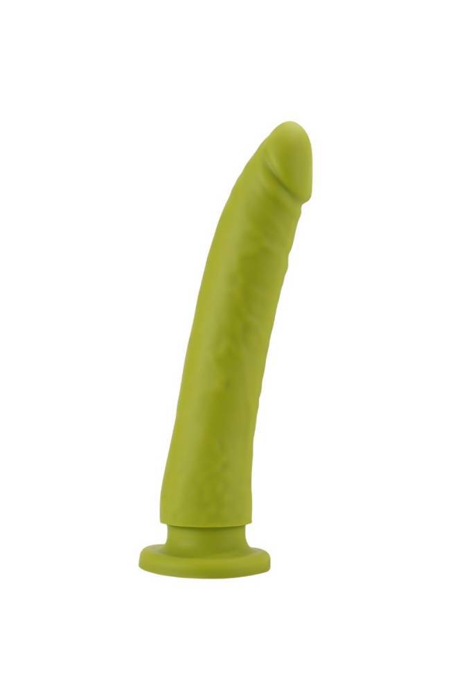 Nobu - Rainbow - DG21 - Dildo & Strap-on Harness Set - 9 Inch - Turtle Green - Stag Shop