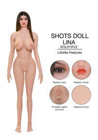 Thumbnail for Flesh of Shots - Lina Ultra Realistic Life Size Love Doll - Stag Shop