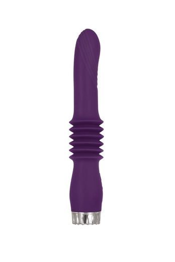 Adam & Eve - Deep Love - Thrusting G-spot Wand - Purple - Stag Shop