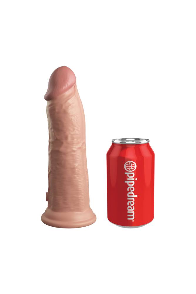 Pipedream - King Cock Elite - Deluxe Silicone Body Dock Strap-on Kit - Beige - Stag Shop