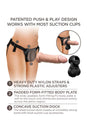 Pipedream - King Cock Elite - Deluxe Silicone Body Dock Strap-on Kit - Beige - Stag Shop