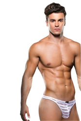 X-Gen - Envy - Microfiber Thong - E080 - White - Stag Shop