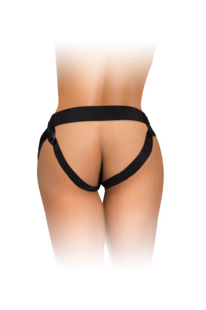 Pipedream - King Cock Elite - Comfy Body Dock Strap-on Harness - Black - Stag Shop