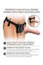 Pipedream - King Cock Elite - Beginner's Silicone Body Dock Strap-on Kit - Beige - Stag Shop