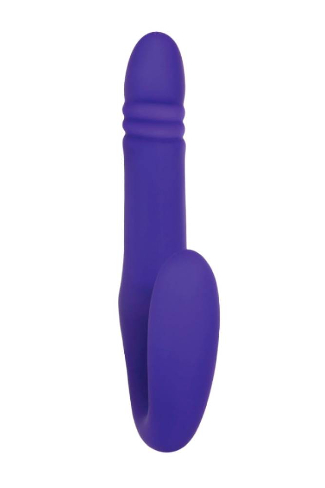 Adam & Eve - Eve's Ultimate Thrusting Strapless Stap-On - Blue - Stag Shop