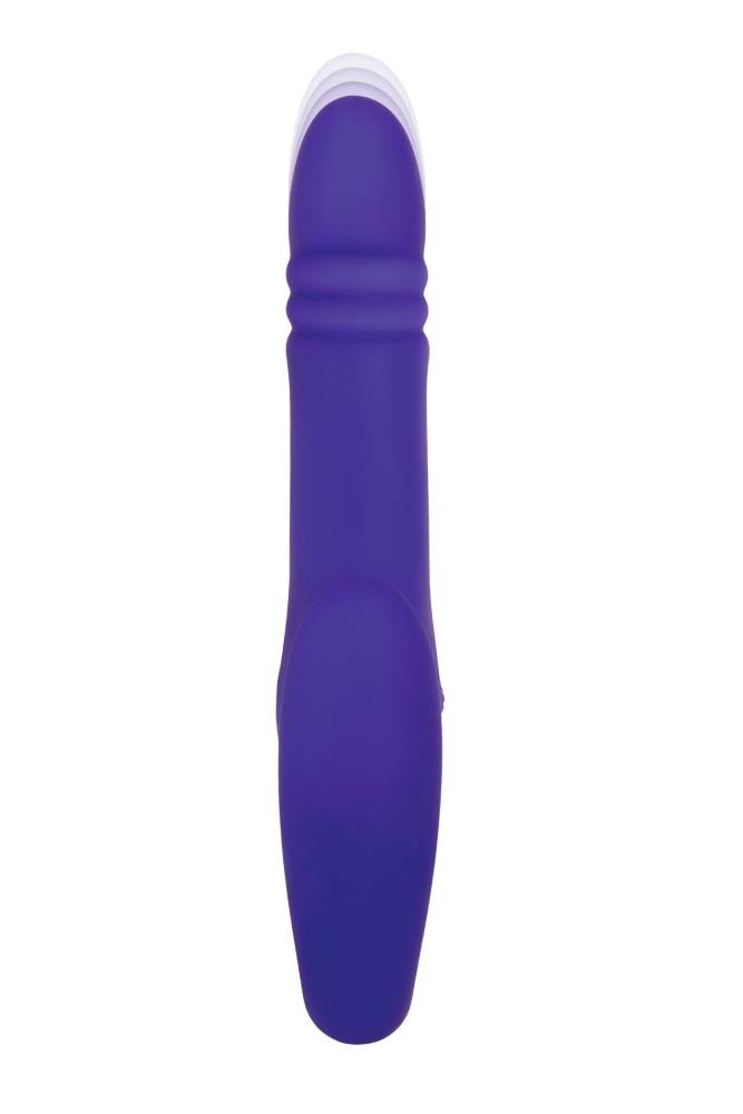 Adam & Eve - Eve's Ultimate Thrusting Strapless Stap-On - Blue - Stag Shop