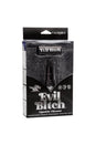Cal Exotics - Naughty Bits - Evil Bitch Lipstick Vibrator - Black - Stag Shop