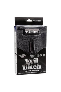 Thumbnail for Cal Exotics - Naughty Bits - Evil Bitch Lipstick Vibrator - Black - Stag Shop