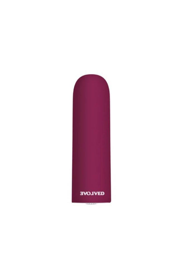 Evolved - Mighty Thick Bullet Vibrator - Burgundy - Stag Shop