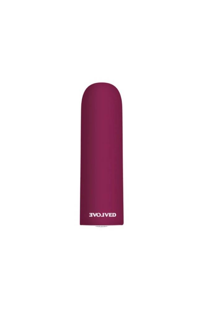 Evolved - Mighty Thick Bullet Vibrator - Burgundy - Stag Shop