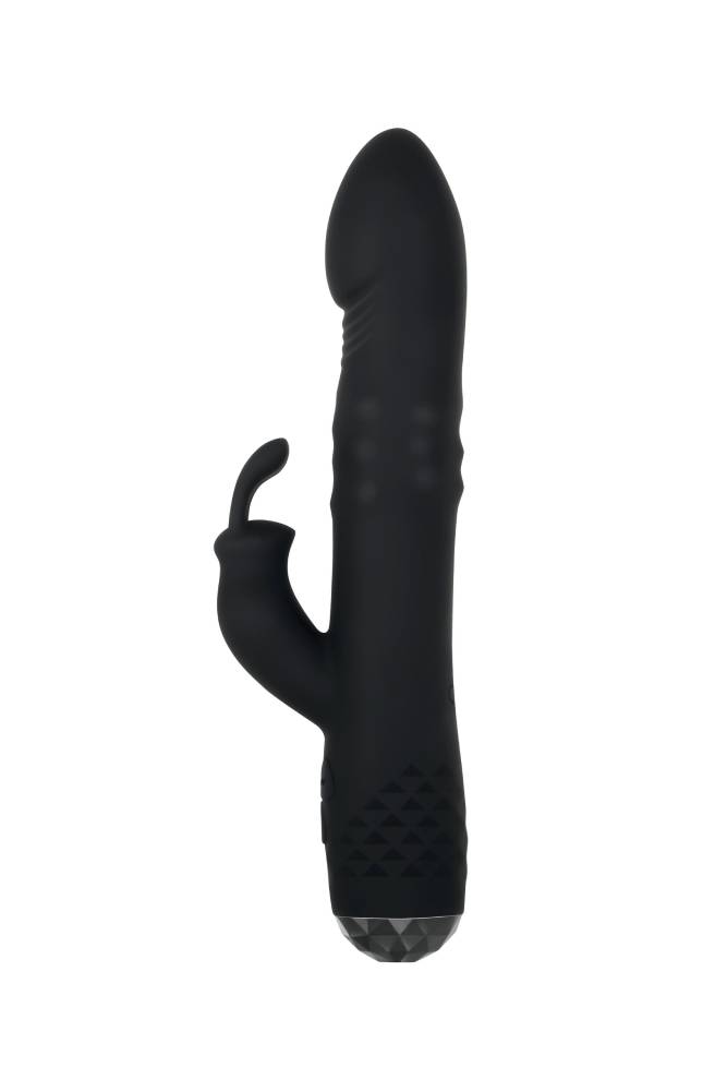 Evolved - Bodacious Bunny Vibrator - Black - Stag Shop