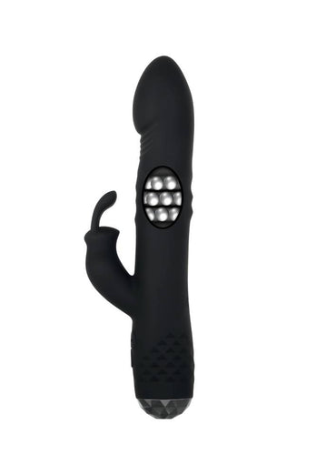 Evolved - Bodacious Bunny Vibrator - Black - Stag Shop