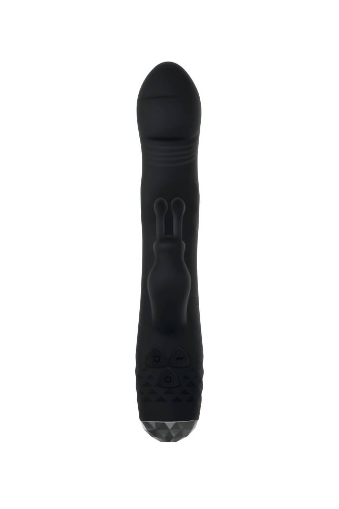 Evolved - Bodacious Bunny Vibrator - Black - Stag Shop