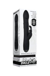 Evolved - Bodacious Bunny Vibrator - Black - Stag Shop
