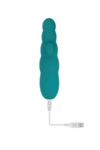 Thumbnail for Evolved - G-Spot Perfection Dual Vibrator - Teal - Stag Shop