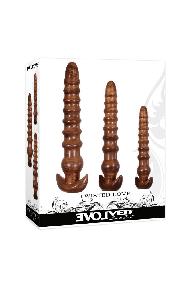 Evolved - Twisted Love Anal Set - Gold - Stag Shop