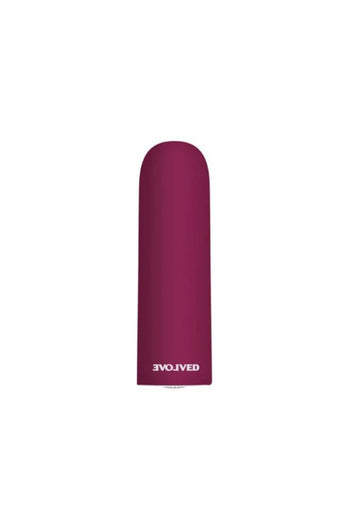 Evolved - Mighty Thick Bullet Vibrator - Burgundy - Stag Shop