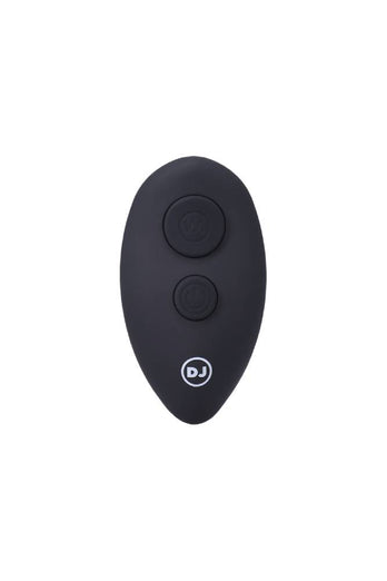 Doc Johnson - A-Play - Expander - Remote Controlled Silicone Anal Plug - Black - Stag Shop