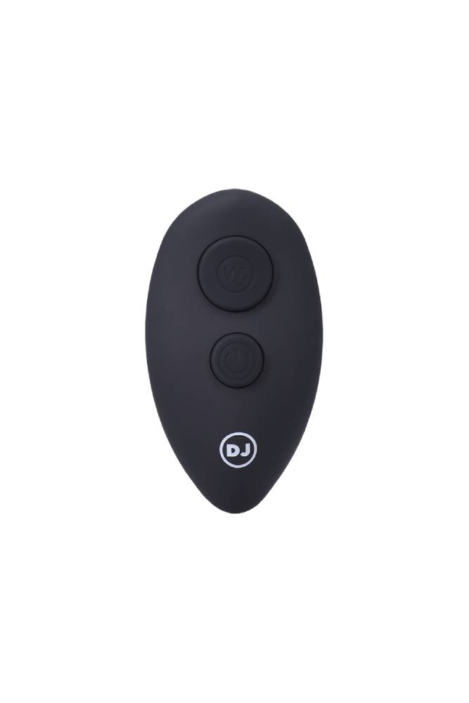 Doc Johnson - A-Play - Expander - Remote Controlled Silicone Anal Plug - Black - Stag Shop