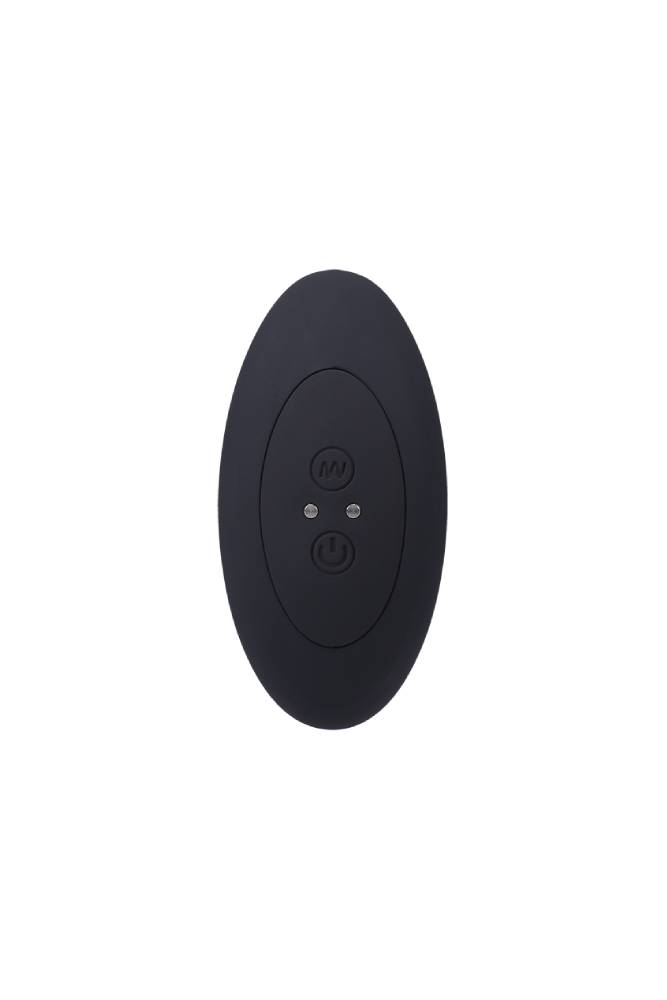 Doc Johnson - A-Play - Expander - Remote Controlled Silicone Anal Plug - Black - Stag Shop