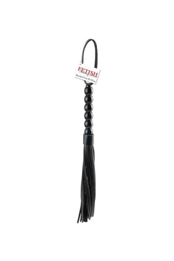 Pipedream - Fetish Fantasy - Beaded Cat-O-Nine Tails Flogger - Stag Shop