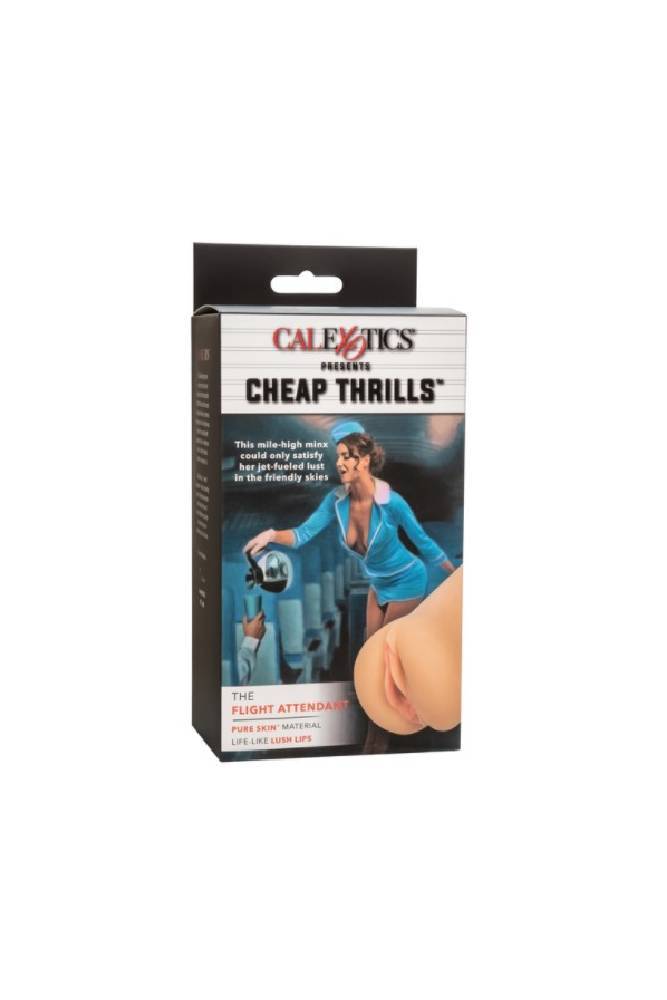 Cal Exotics - Cheap Thrills - The Flight Attendant Stroker - Stag Shop