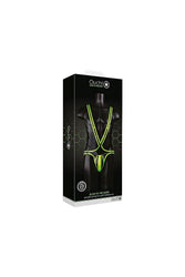 Ouch by Shots - Full Body Harness with Jock Strap - Glow in the Dark - Stag Shop