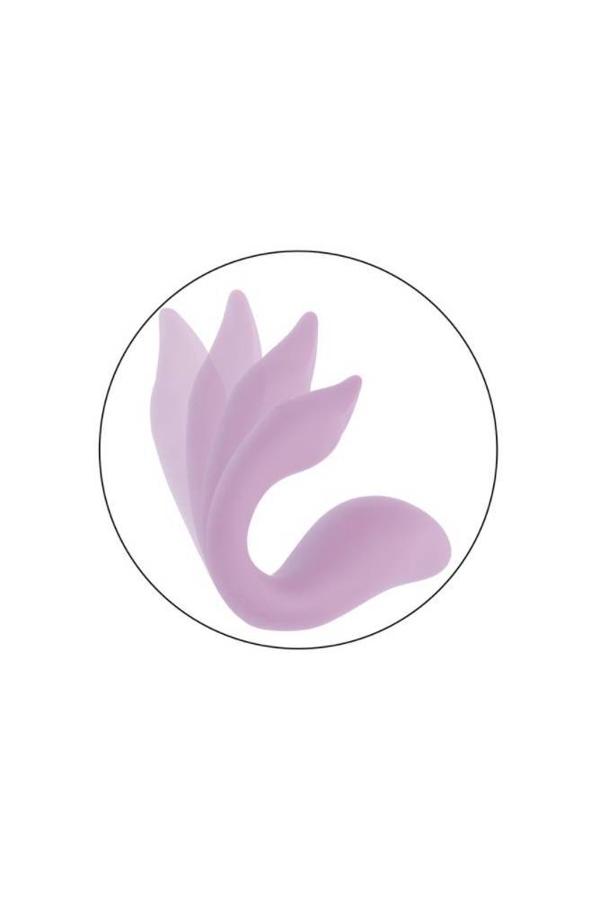 Cal Exotics - Slay #FlexMe - Flexible Rechargeable Couples Vibrator - Purple - Stag Shop