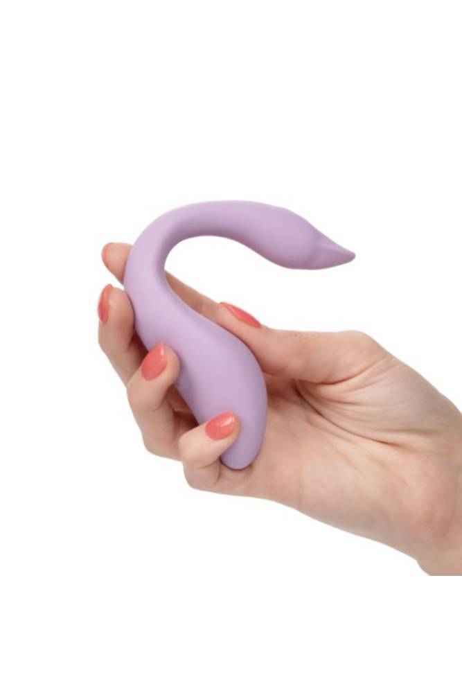 Cal Exotics - Slay #FlexMe - Flexible Rechargeable Couples Vibrator - Purple - Stag Shop