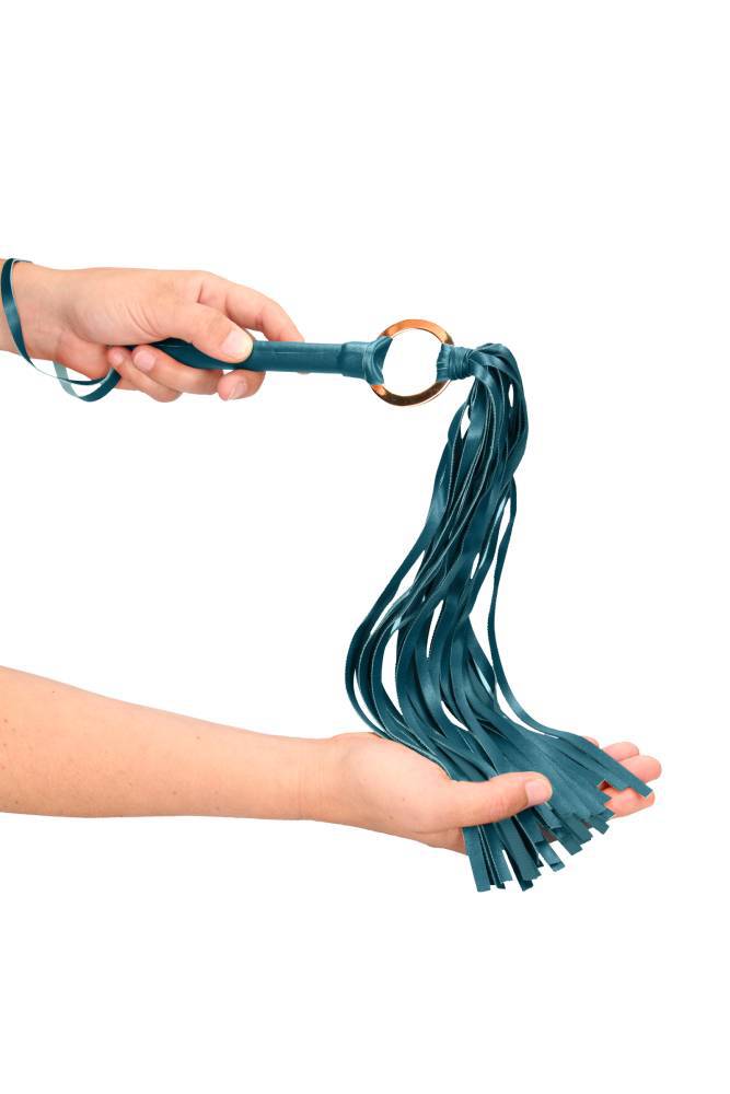 Ouch by Shots Toys - Halo - Flogger - Green - Stag Shop
