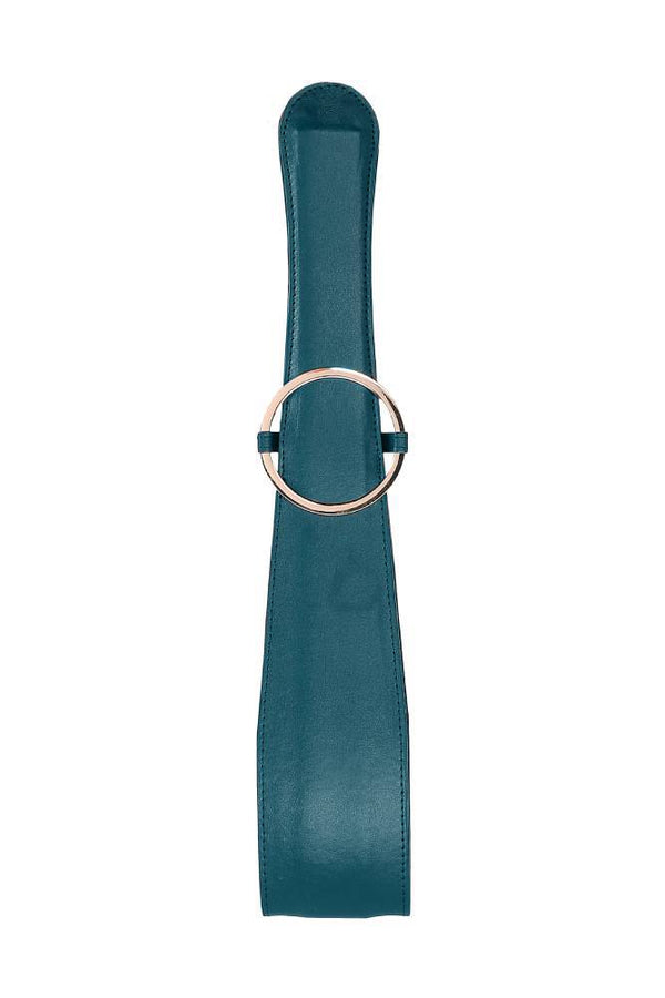 Ouch by Shots Toys - Halo - Belt Flogger- Green - Stag Shop