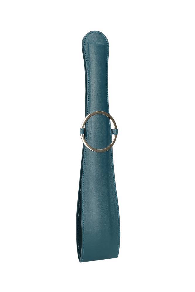Ouch by Shots Toys - Halo - Belt Flogger- Green - Stag Shop