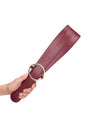 Ouch by Shots Toys - Halo - Belt Flogger - Burgundy - Stag Shop