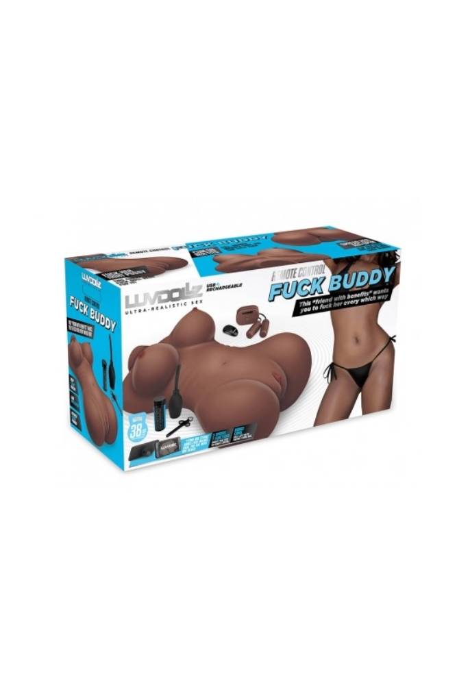 Electric Eel - Luvdollz - Remote Control Fuck Buddy - Brown - Stag Shop