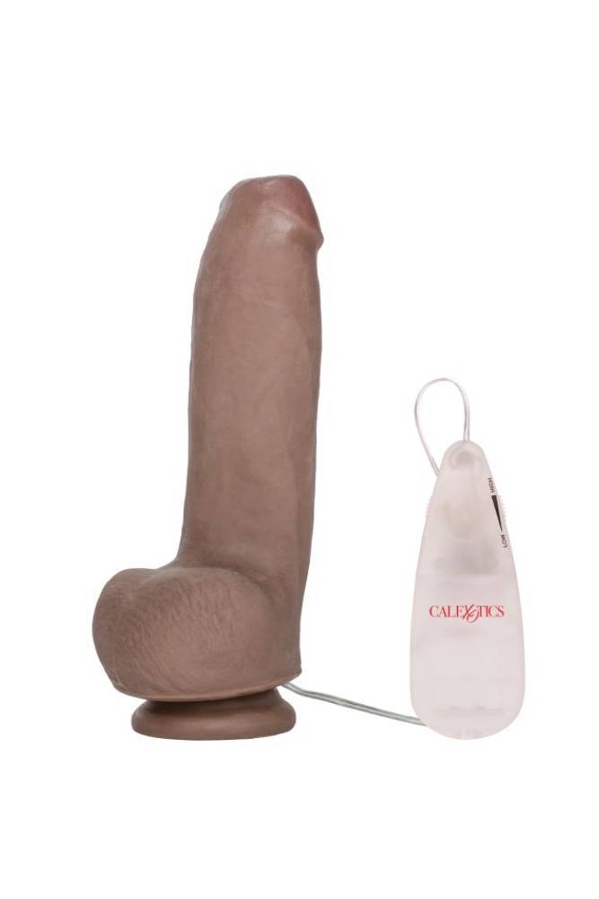 Cal Exotics - Tyler Knight's Futurotic Vibrating Dildo - Brown - Stag Shop