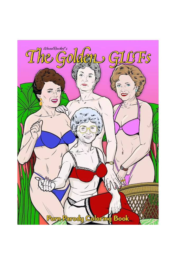 Wood Rocket - The Golden G.I.L.Fs Colouring Book - Stag Shop