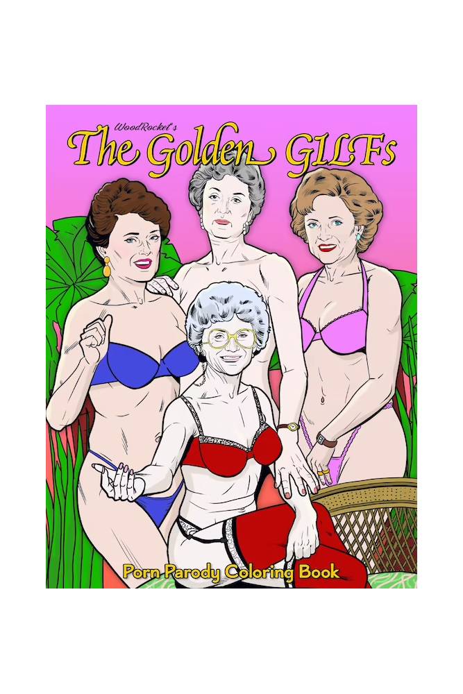 Wood Rocket - The Golden G.I.L.Fs Colouring Book - Stag Shop