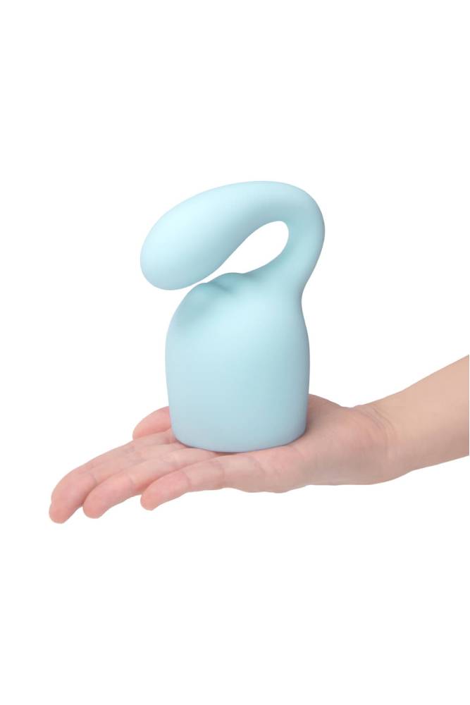 Le Wand - Glider Weighted Silicone Attachment - Blue - Stag Shop