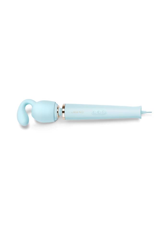 Le Wand - Glider Weighted Silicone Attachment - Blue - Stag Shop