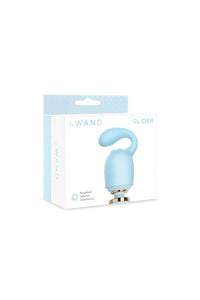 Thumbnail for Le Wand - Glider Weighted Silicone Attachment - Blue - Stag Shop