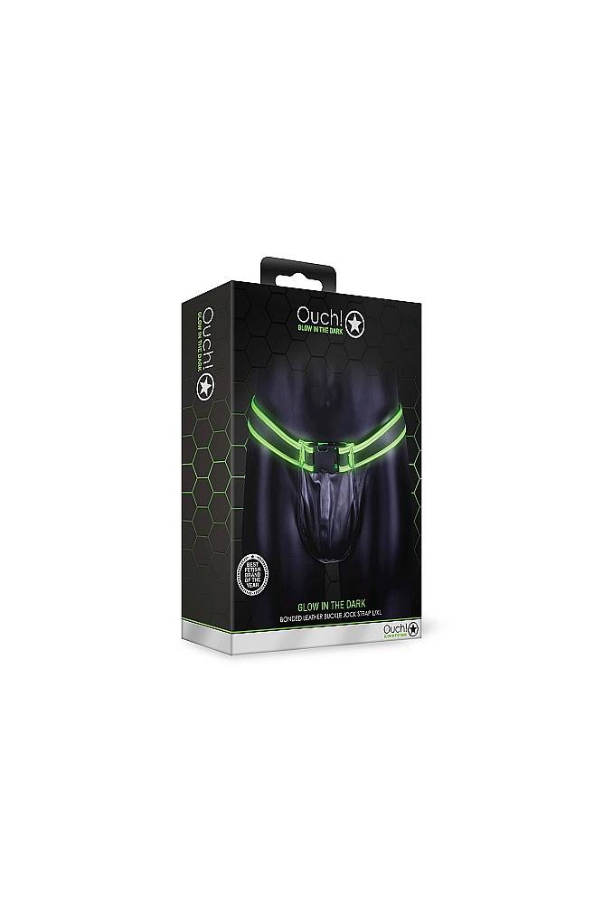 Ouch by Shots - Buckle Jock Strap Style #2- Glow in the Dark - Stag Shop