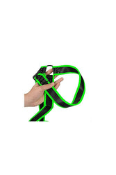 Ouch by Shots Toys - Gladiator Harness - Glow in the Dark - Stag Shop