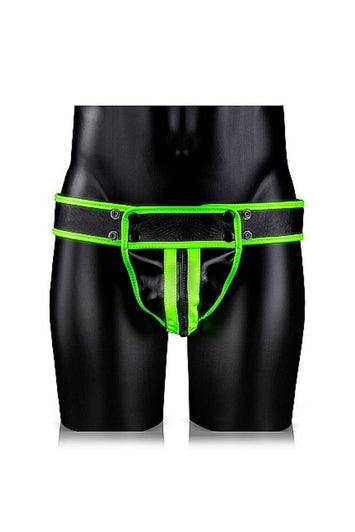 Ouch by Shots - Striped Jock Strap Style #1 - Glow in the Dark - Stag Shop