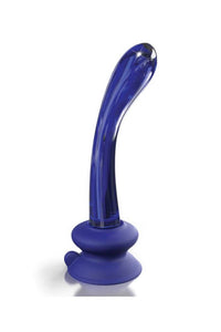 Thumbnail for Pipedream - Icicles - No. 89 - Suction Cup Glass Dildo - Blue - Stag Shop