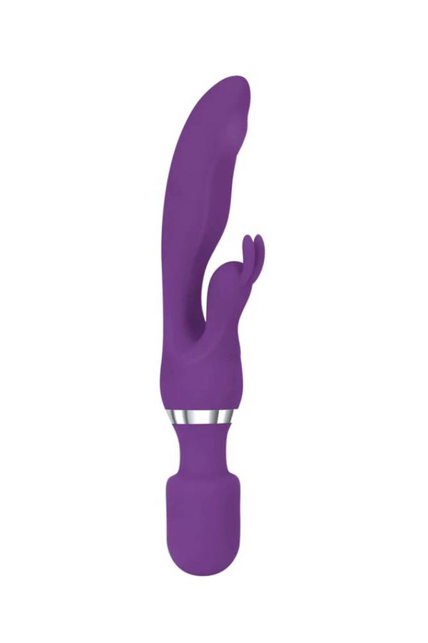 Adam & Eve - G-Motion Rabbit Wand - Purple - Stag Shop
