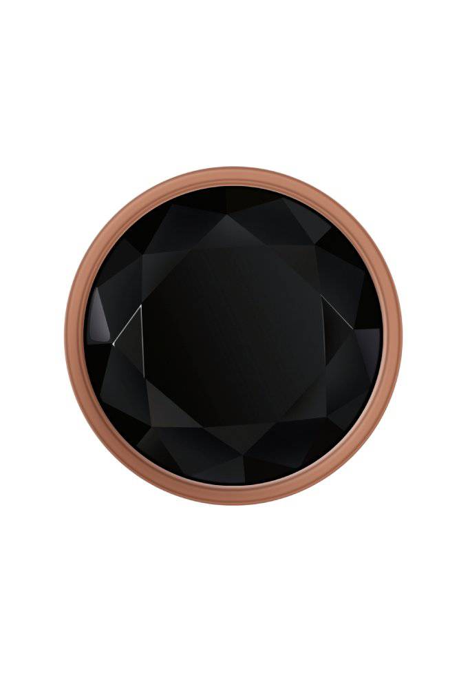 Evolved - Gender X - Gold Digger Medium Butt Plug - Rose Gold - Stag Shop