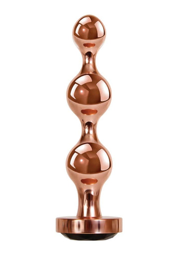 Evolved - Gender X - Gold Digger Medium Butt Plug - Rose Gold - Stag Shop