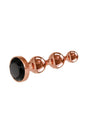 Evolved - Gender X - Gold Digger Medium Butt Plug - Rose Gold - Stag Shop