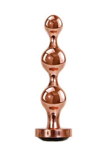 Evolved - Gender X - Gold Digger Small Butt Plug - Rose Gold - Stag Shop