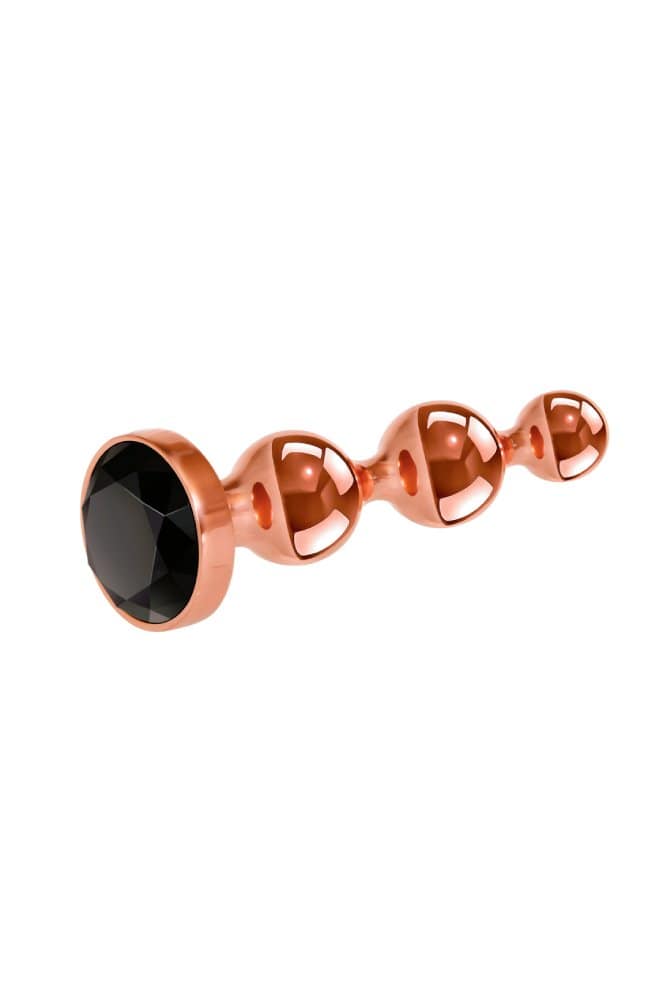 Evolved - Gender X - Gold Digger Small Butt Plug - Rose Gold - Stag Shop